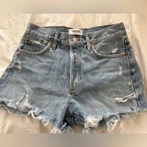 Agolde Parker Vintage Cutoff Denim Shorts